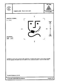 AS 1104S (5225): 01/01/1978 Informative symbols for use on electrical and electronic equipment – Electric shaver outlet