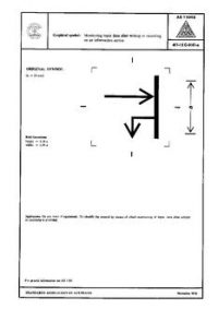 AS 1104S (5167): 01/01/1978 Informative symbols for use on electrical and electronic equipment – Monitoring input data after writing or recording on an information carrier