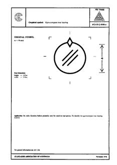 AS 1104S (5198): 01/01/1978 Informative symbols for use on electrical and electronic equipment – Gyro-compass true bearing