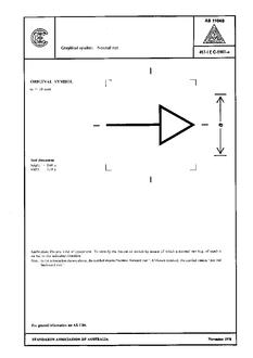 AS 1104S (5107): 01/01/1978 Informative symbols for use on electrical and electronic equipment – Normal run