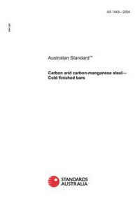 AS 1443: 02/18/2004 Carbon and carbon-manganese steel – Cold finished bars