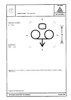 AS 1104S (5122): 01/01/1978 Informative symbols for use on electrical and electronic equipment – Video play-back