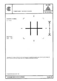 AS 1104S (5105): 01/01/1978 Informative symbols for use on electrical and electronic equipment – Instruction or correction AS 1104S (5105): 01/01/1978 Informative symbols for use on electrical and electronic equipment – Instruction or correction
