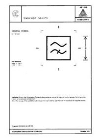 AS 1104S (5091): 01/01/1978 Informative symbols for use on electrical and electronic equipment – High-pass filter AS 1104S (5091): 01/01/1978 Informative symbols for use on electrical and electronic equipment – High-pass filter