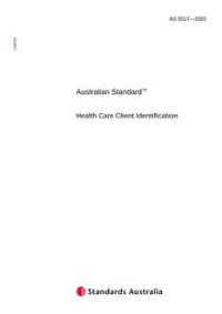 AS 5017: 06/03/2002 Health Care Client Identification