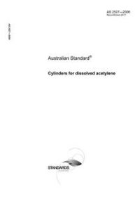 AS 2527: 09/27/2006 Cylinders for dissolved acetylene