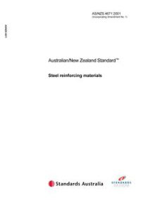 AS/NZS 4671: 04/02/2001 Steel reinforcing materials