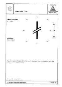 AS 1104S (5171): 01/01/1978 Informative symbols for use on electrical and electronic equipment – Cutting