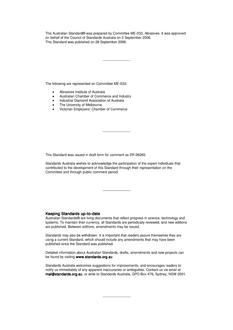 AS 4517.1: 09/28/2006 Blanks for superabrasive cutting-off wheels – Manually guided cutting-off in building and civil engineering