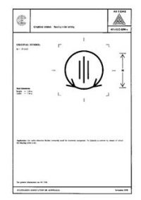 AS 1104S (5200): 01/01/1978 Informative symbols for use on electrical and electronic equipment – Bearing ruler setting