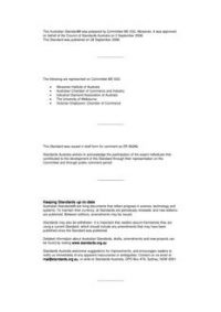 AS 4517.2: 09/28/2006 Blanks for superabrasive cutting-off wheels – Hand-held cutting-off in building and civil engineering