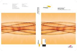AS/NZS 3000: 11/12/2007 Electrical installations (known as the Australian/New Zealand Wiring Rules)