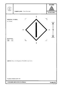 AS 1104S (5104): 01/01/1978 Informative symbols for use on electrical and electronic equipment – Start (of action)