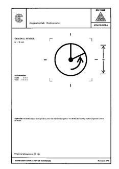 AS 1104S (5128): 01/01/1978 Informative symbols for use on electrical and electronic equipment – Heading marker