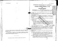 AS 1441.9: 01/01/1973 Methods of test for coated fabrics, Method 9: Determination of elongation and stretch-set