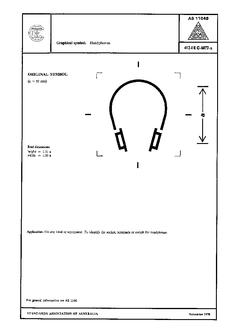 AS 1104S (5077): 01/01/1978 Informative symbols for use on electrical and electronic equipment – Headphones