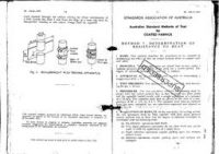 AS 1441.7: 01/01/1973 Methods of test for coated fabrics, Method 7: Determination of resistance to heat