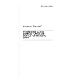 AS 2092: 12/31/1987 Pyrotechnic, marine distress flares and signals for pleasure craft