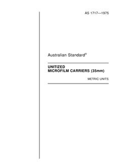AS 1717: 02/28/1991 Unitized microfilm carriers (35mm)