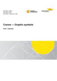 AS 5233.1: 01/29/2021 Cranes – Graphic symbols, Part 1: General AS 5233.1: 01/29/2021 Cranes – Graphic symbols, Part 1: General
