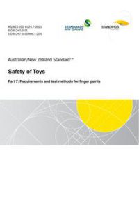 AS/NZS ISO 8124.7: 02/12/2021 Safety of Toys, Part 7: Requirements and test methods for finger paints