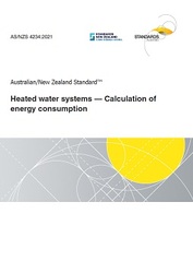 AS/NZS 4234: 06/25/2021 Heated water systems – Calculation of energy consumption