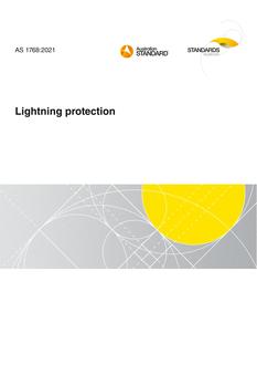 AS 1768: 12/03/2021 Lightning protection