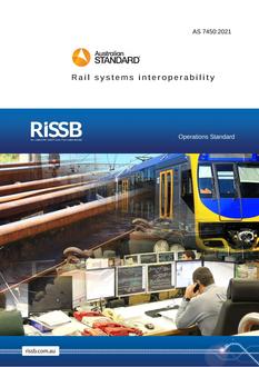AS 7450: 11/29/2021 Rail systems interoperability