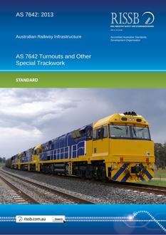 AS 7642: 08/15/2013 Turnouts and Other Special Trackwork