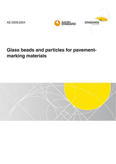 AS 2009: 06/28/2024 Glass beads and particles for pavement-marking materials
