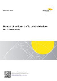 AS 1742.11: 11/14/2025 Manual of uniform traffic control devices, Part 11: Parking controls