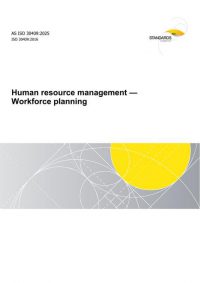 AS ISO 30409: 11/07/2025 Human resource management – Workforce planning